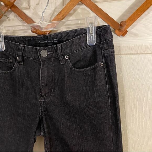 Black Calvin Klein Jeans Bootleg  28/6 - Picture 3 of 7